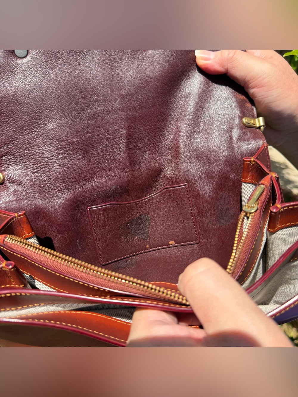 Coach Riley In Signature Canvas With Tea Rose 31070 - Picture 11 of 14